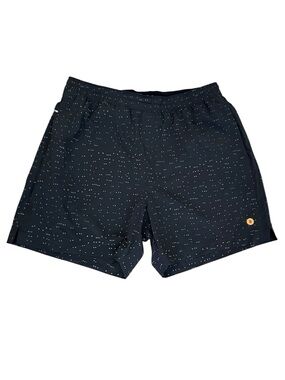 Bonobos good sport 5” black shorts with gray dots size 34